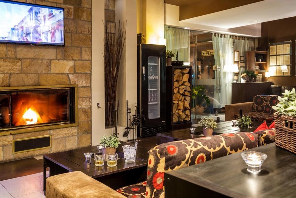 Luxury Studio In Hotel Perun Lodge Spa Bansko Exteriör bild