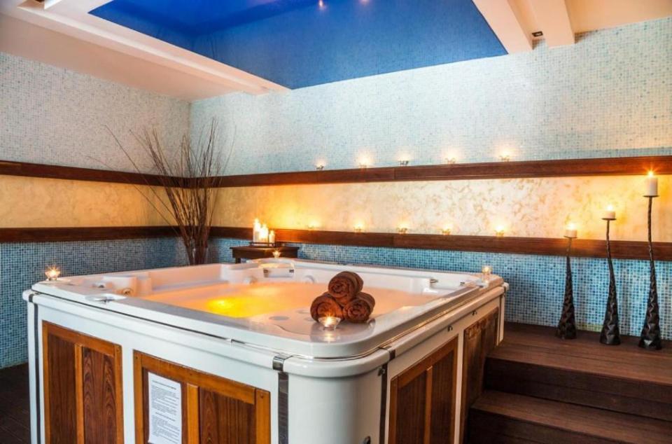 Luxury Studio In Hotel Perun Lodge Spa Bansko Exteriör bild