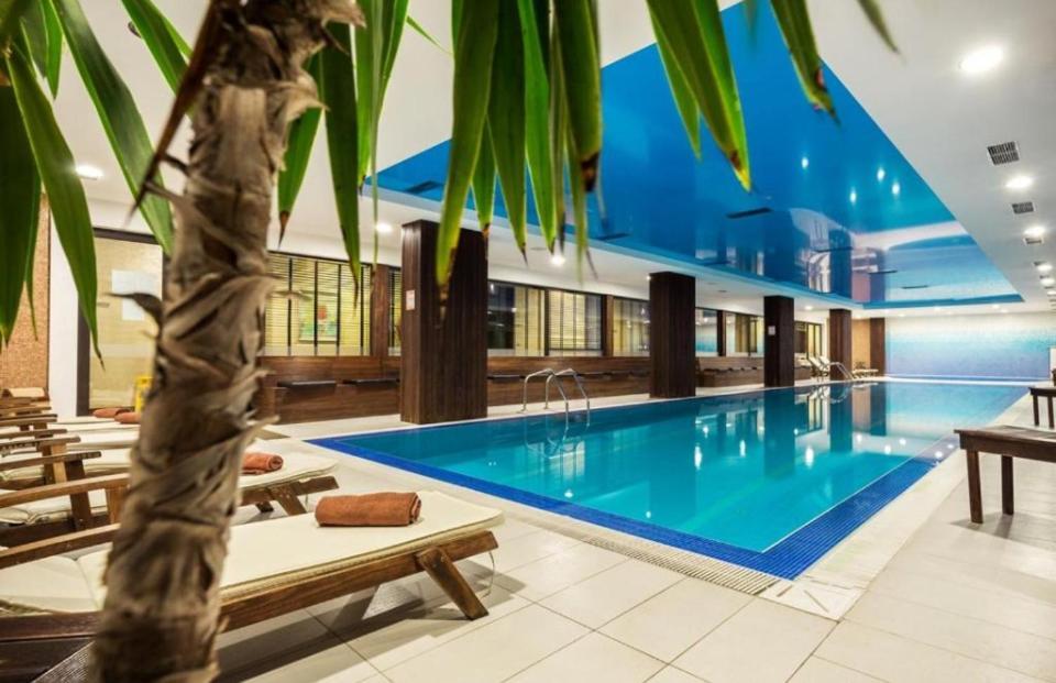 Luxury Studio In Hotel Perun Lodge Spa Bansko Exteriör bild