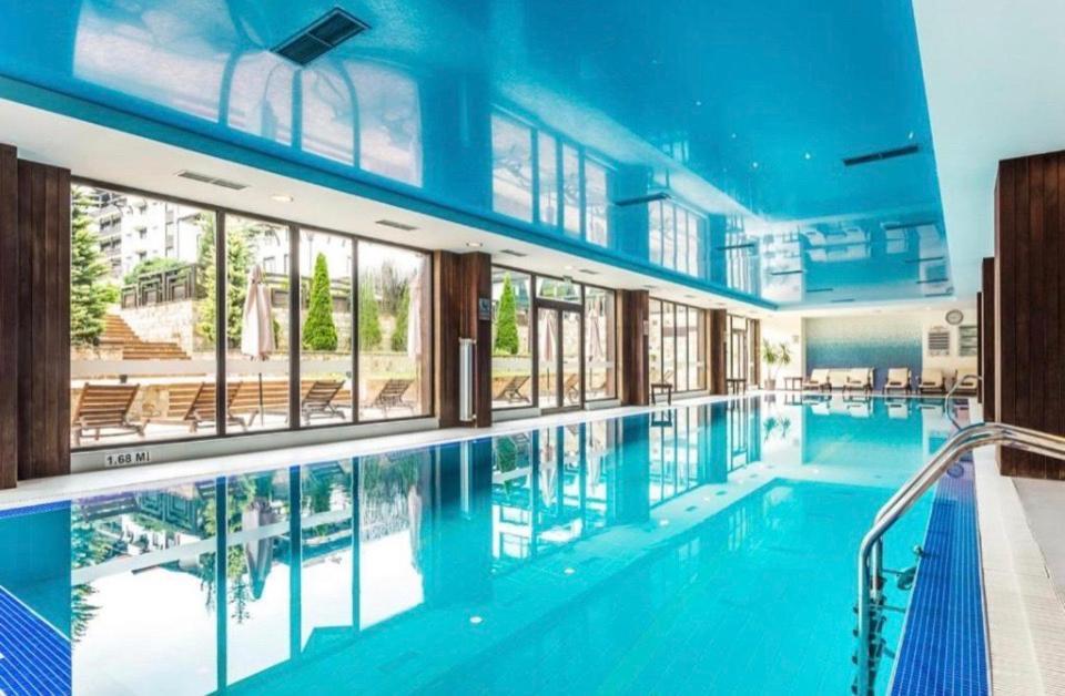 Luxury Studio In Hotel Perun Lodge Spa Bansko Exteriör bild