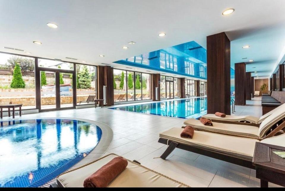 Luxury Studio In Hotel Perun Lodge Spa Bansko Exteriör bild